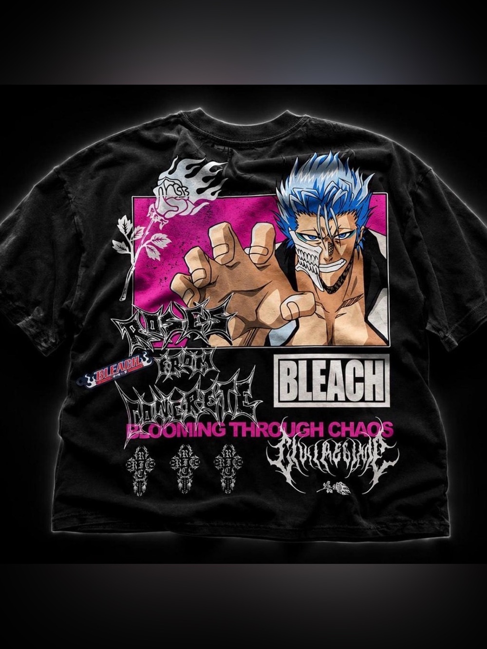 Civil Regime x Bleach Grimmjow Tee - Size Large - NWT